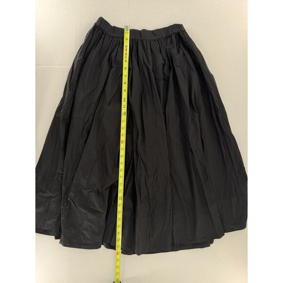 Free People Skirt Sz S Black Witchy Grunge Whimsigoth Minimalist Fairy Romantic - Picture 8 of 11